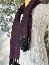 Load image into Gallery viewer, Scarf - Purple and Black