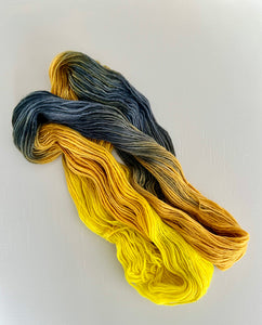 SW Merino - DK - Antique Gold. Yellow & Grey