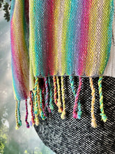 Load image into Gallery viewer, Scarf - Cotton Pastal Rainbow