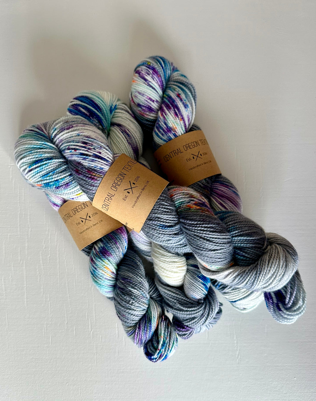 Superwash Merino - DK Weight - Grey & Speckles