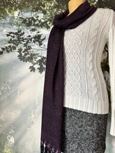 Load image into Gallery viewer, Scarf - Purple and Black