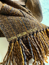 Load image into Gallery viewer, Scarf - Brown, Black and Orange