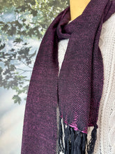 Load image into Gallery viewer, Scarf - Purple and Black