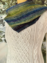 Load image into Gallery viewer, Scarf - Handspun Merino, Silk and Bamboo