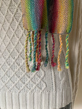 Load image into Gallery viewer, Scarf - Cotton Pastal Rainbow
