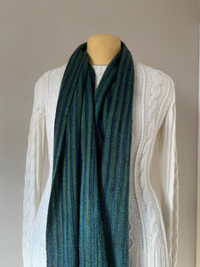 Scarf - Blue, Green and Black