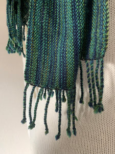 Scarf - Blue, Green and Black