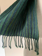 Load image into Gallery viewer, Scarf - Blue, Green and Black
