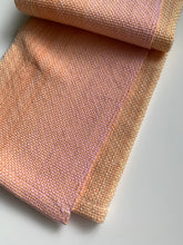 Load image into Gallery viewer, Handwoven Towel - Peach, Yellow &amp; Pink